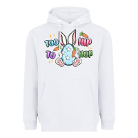 White too hip to hop easter Heavyweight Hoodie - MaliasSmallBusiness