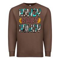 Chestnut western howdy baby howdy Premium Sweatshirt - NancyCooperArtShop