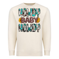 Sandshell western howdy baby howdy Premium Sweatshirt - NancyCooperArtShop