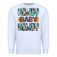White western howdy baby howdy Premium Sweatshirt - NancyCooperArtShop