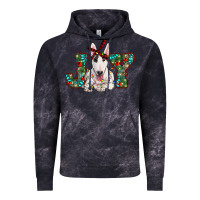 Cloud Black Christmas joy bull terrier Vintage Hoodie - RanaPortraitStore
