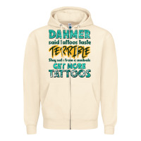Sandshell get more tattoos Zipper Hoodie - NancyCooperArtShop