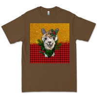 Cacao christmas alpacas Premium Tee - BarkalooDesign