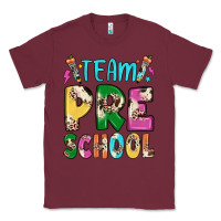 Burgundy team preschool Classic Tee - JahusDesignShop