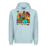 Blue Mist mama hen Premium Hoodie - LillyAllenDesigns