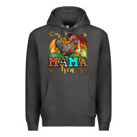 Charcoal Heather mama hen Premium Hoodie - LillyAllenDesigns