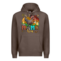 Coffee mama hen Premium Hoodie - LillyAllenDesigns
