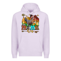 Lilac mama hen Premium Hoodie - LillyAllenDesigns