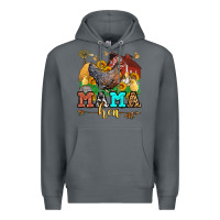 Rock mama hen Premium Hoodie - LillyAllenDesigns