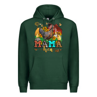 Sports Green mama hen Premium Hoodie - LillyAllenDesigns