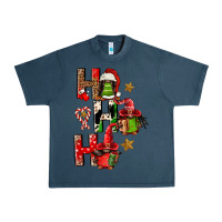 Midnight Navy ho ho ho afro gnomes Urban Heavy Tee - FaDigitalArtStudio