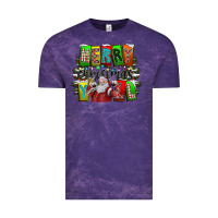 Cloud Purple merry christmas yall Vintage Tee - CowhideDigitalArt