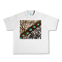 Lunar Rock zebra gemstone leather Urban Heavy Tee - BarkalooDesign