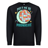 Black meet me at midnight Premium Sweatshirt - MaliasSmallBusiness