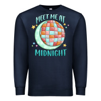 Navy meet me at midnight Premium Sweatshirt - MaliasSmallBusiness