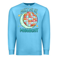 Ocean Blue meet me at midnight Premium Sweatshirt - MaliasSmallBusiness