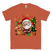 Copper santa and reindeer Classic Tee - AdoDesignShop