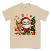 Mushroom santa and reindeer Classic Tee - AdoDesignShop