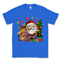 True Royal santa and reindeer Classic Tee - AdoDesignShop