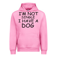 Fuchsia Pink I m Not Single I Have A Dog Urban Hoodie - Bettercallsaul