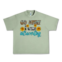Oil Green go away i am introvering Urban Heavy Tee - HRA Design Shop