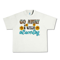 Pistachio go away i am introvering Urban Heavy Tee - HRA Design Shop