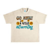 Sandshell go away i am introvering Urban Heavy Tee - HRA Design Shop