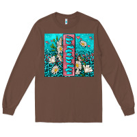 Chestnut turquoise leopard mama Long Sleeve Tee - AdoDesignShop