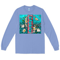 Colony Blue turquoise leopard mama Long Sleeve Tee - AdoDesignShop