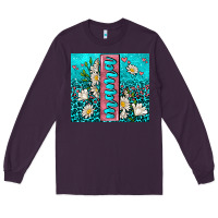 Plum turquoise leopard mama Long Sleeve Tee - AdoDesignShop