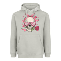 Moon Dust valentine's day skull Heavyweight Hoodie - MaliasSmallBusiness
