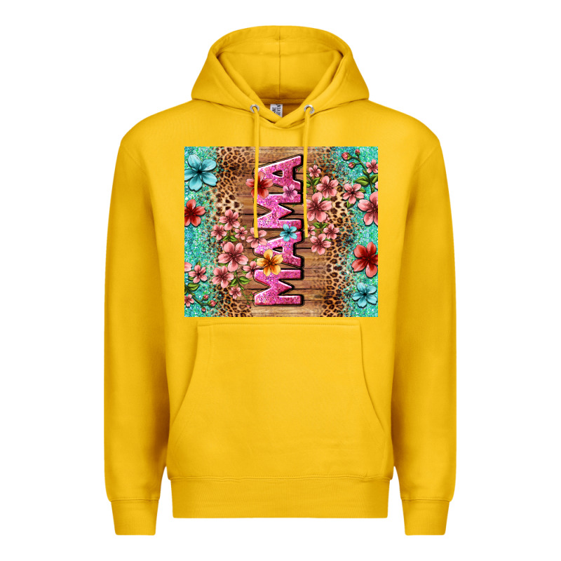 Floral Mama Premium Hoodie by LillyAllenDesigns | Teevron