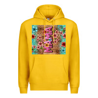 Lemon floral mama Premium Hoodie - LillyAllenDesigns