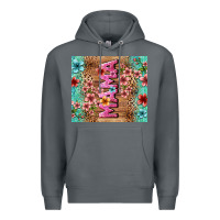 Rock floral mama Premium Hoodie - LillyAllenDesigns