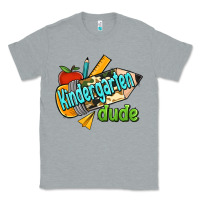 Heather Grey kindergarten grade dude Classic Tee - RanaPortraitStore
