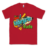 Red kindergarten grade dude Classic Tee - RanaPortraitStore
