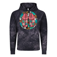 Cloud Black western crocin Vintage Hoodie - texasbilliewilder