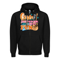 Black girls just wanna have fun Zipper Hoodie - NancyCooperArtShop