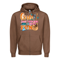Chestnut girls just wanna have fun Zipper Hoodie - NancyCooperArtShop