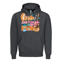 Smoke girls just wanna have fun Zipper Hoodie - NancyCooperArtShop