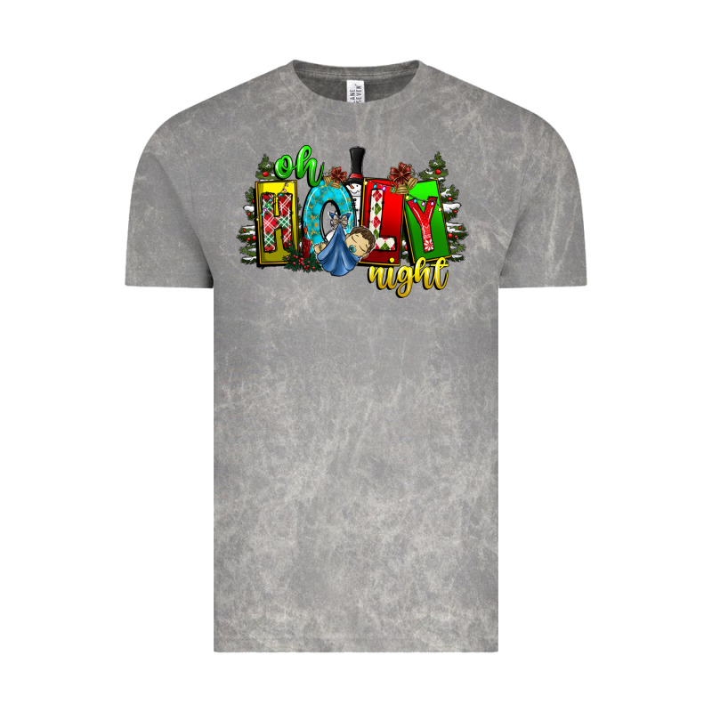 Oh Holy Night Vintage Tee by CowhideDigitalArt | Teevron