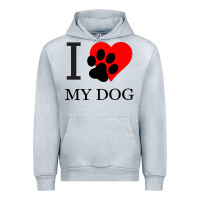 Heather Grey I My Dog Urban Hoodie - Bettercallsaul