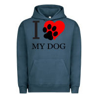 Pigment Midnight Navy I My Dog Urban Hoodie - Bettercallsaul
