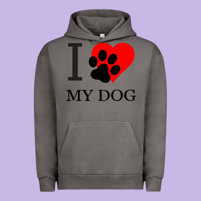 I My Dog Urban Hoodie Designed By Bettercallsaul