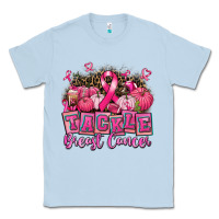 Dusty Blue tackle breast cancer with pumpkin Classic Tee - AdoDesignShop