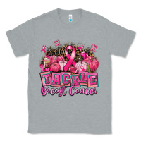 Heather Grey tackle breast cancer with pumpkin Classic Tee - AdoDesignShop