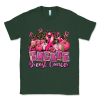 Sports Green tackle breast cancer with pumpkin Classic Tee - AdoDesignShop