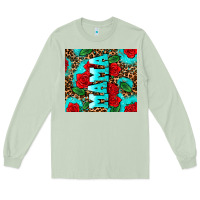 Matcha rose leopard mama Long Sleeve Tee - AdoDesignShop