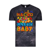 Cloud Black nacho average baby with nacho 2 Vintage Tee - AdoDesignShop