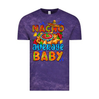 Cloud Purple nacho average baby with nacho 2 Vintage Tee - AdoDesignShop